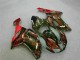 2007-2008 Black Red Flame Kawasaki ZX6R Motor Bike Fairings UK 2007-2008 Black Red Flame Kawasaki ZX6R Motor Bike Fairings UK
