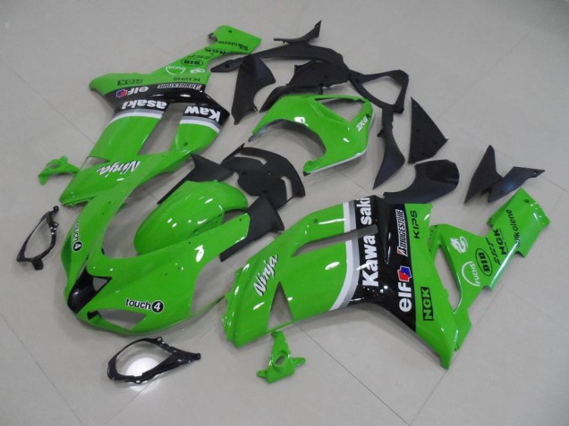 2007-2008 Green Arrow Kawasaki ZX6R Motorbike Fairing Kits UK 2007-2008 Green Arrow Kawasaki ZX6R Motorbike Fairing Kits UK