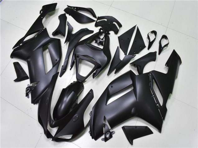 2007-2008 Matte Black Kawasaki ZX6R Bike Fairing Kit UK 2007-2008 Matte Black Kawasaki ZX6R Bike Fairing Kit UK