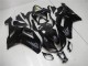 2007-2008 Glossy Black Kawasaki ZX6R Motorcycle Bodywork UK 2007-2008 Glossy Black Kawasaki ZX6R Motorcycle Bodywork UK