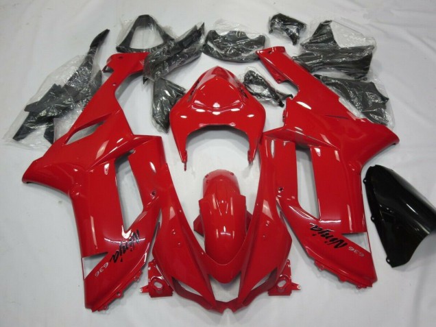 2007-2008 Red Kawasaki ZX6R Motor Fairings UK 2007-2008 Red Kawasaki ZX6R Motor Fairings UK