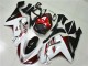 2007-2008 White Black Red Kawasaki ZX6R Motorbike Fairings UK 2007-2008 White Black Red Kawasaki ZX6R Motorbike Fairings UK