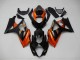 2007-2008 Orange Black Suzuki GSXR 1000 K7 Motor Fairings UK 2007-2008 Orange Black Suzuki GSXR 1000 K7 Motor Fairings UK