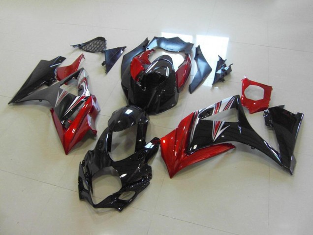 2007-2008 Red Black No Sticker Suzuki GSXR 1000 K7 Motorbike Fairings UK 2007-2008 Red Black No Sticker Suzuki GSXR 1000 K7 Motorbike Fairings UK