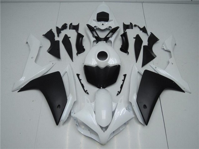 2007-2008 White Black Yamaha YZF R1 Motorbike Fairing Kits UK