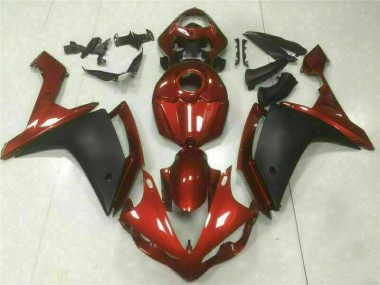 2007-2008 Red Black Yamaha YZF R1 Bike Fairing Kit UK