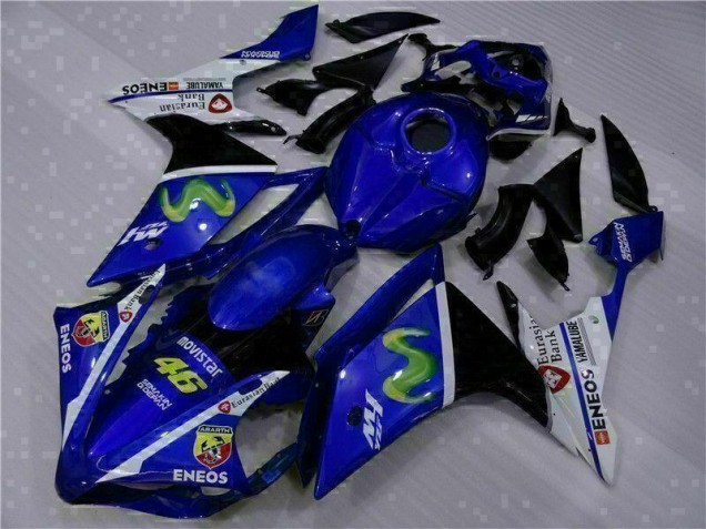 2007-2008 Blue Yamaha YZF R1 Motorcyle Fairings UK 2007-2008 Blue Yamaha YZF R1 Motorcyle Fairings UK
