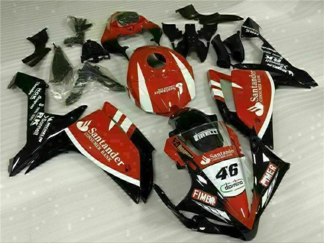 2007-2008 Red Yamaha YZF R1 Motorcycle Fairings Kit UK