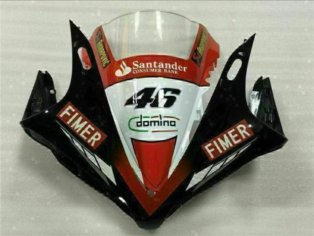 2007-2008 Red Yamaha YZF R1 Motorcycle Fairings Kit UK