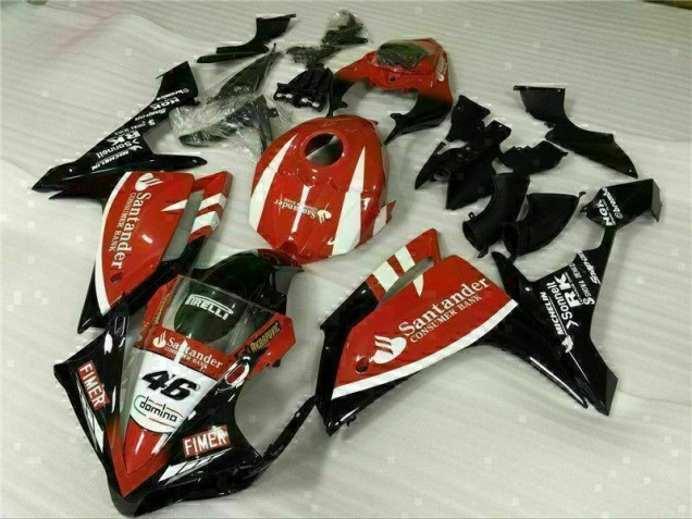 2007-2008 Red Yamaha YZF R1 Motorcycle Fairings Kit UK