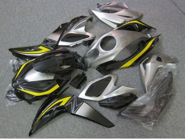 2007-2009 Black Kawasaki Z1000 Motorcyle Fairings UK