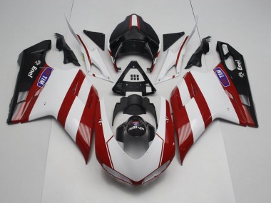 2007-2014 Generali with No Logo Ducati 848 1098 1198 Motorcycle Fairings Kits UK