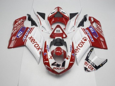 2007-2014 OEM Style Xerox with 41 Ducati 848 1098 1198 Motorcyle Fairings UK