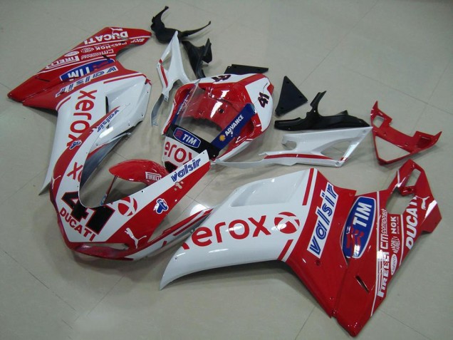 2007-2014 Special Xerox Ducati 848 1098 1198 Bike Fairing UK 2007-2014 Special Xerox Ducati 848 1098 1198 Bike Fairing UK