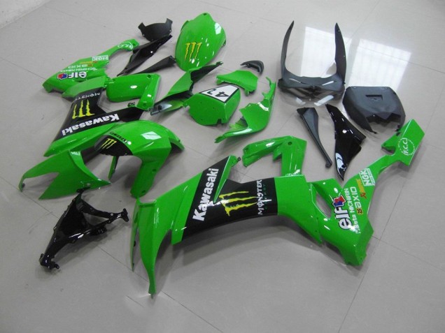 2008-2010 Green Monster 41 Kawasaki ZX10R Motorcycle Fairing UK 2008-2010 Green Monster 41 Kawasaki ZX10R Motorcycle Fairing UK