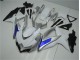 2008-2010 White Silver Blue Suzuki GSXR 600/750 Motorcycle Fairings Kit UK 2008-2010 White Silver Blue Suzuki GSXR 600/750 Motorcycle Fairings Kit UK