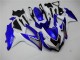 2008-2010 White Blue Suzuki GSXR 600/750 Motorbike Fairings UK 2008-2010 White Blue Suzuki GSXR 600/750 Motorbike Fairings UK