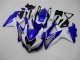 2008-2010 White Blue Suzuki GSXR 600/750 Motorbike Fairings UK 2008-2010 White Blue Suzuki GSXR 600/750 Motorbike Fairings UK