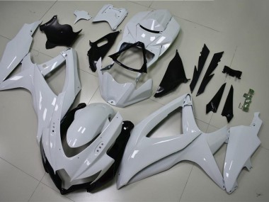 2008-2010 Glossy White Suzuki GSXR 600/750 Motorcycle Fairing UK