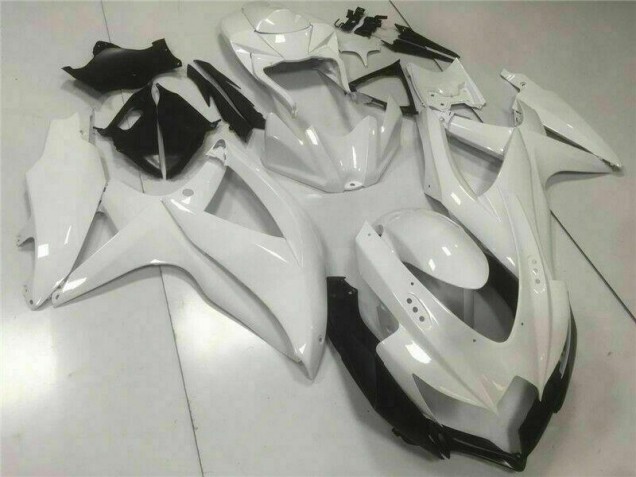 2008-2010 White Suzuki GSXR 600/750 Motorcylce Fairings UK 2008-2010 White Suzuki GSXR 600/750 Motorcylce Fairings UK