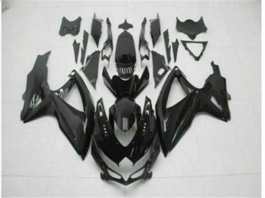 2008-2010 Black Suzuki GSXR 600/750 Motorcycle Fairing UK