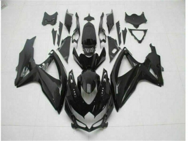 2008-2010 Black Suzuki GSXR 600/750 Motorcycle Fairing UK 2008-2010 Black Suzuki GSXR 600/750 Motorcycle Fairing UK