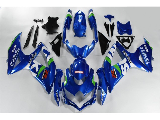 2008-2010 Blue White Green Suzuki GSXR 600/750 Motor Bike Fairings UK 2008-2010 Blue White Green Suzuki GSXR 600/750 Motor Bike Fairings UK