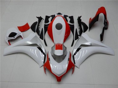 2008-2011 White Red Honda CBR1000RR Motorcylce Fairings UK