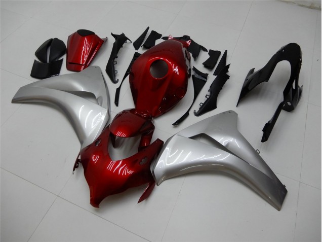2008-2011 Red Silver Honda CBR1000RR Motorbike Fairings UK 2008-2011 Red Silver Honda CBR1000RR Motorbike Fairings UK