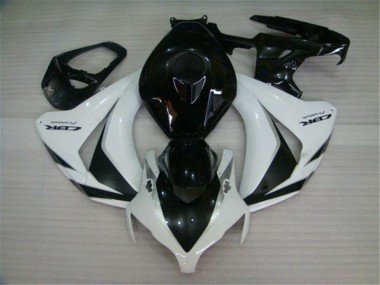 2008-2011 Black White Honda CBR1000RR Motorcycle Fairings UK
