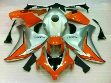 2008-2011 Silver Orange Honda CBR1000RR Bike Fairings UK