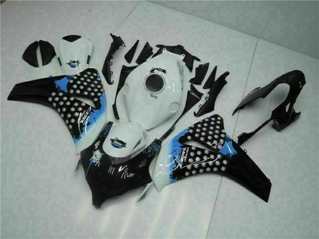 2008-2011 White Black Honda CBR1000RR Moto Fairings UK 2008-2011 White Black Honda CBR1000RR Moto Fairings UK