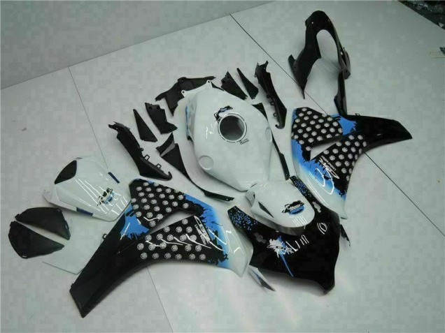 2008-2011 White Black Honda CBR1000RR Moto Fairings UK 2008-2011 White Black Honda CBR1000RR Moto Fairings UK