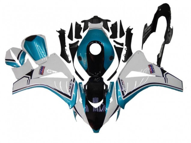 2008-2011 Blue White Black Honda CBR1000RR Replacement Fairings UK 2008-2011 Blue White Black Honda CBR1000RR Replacement Fairings UK