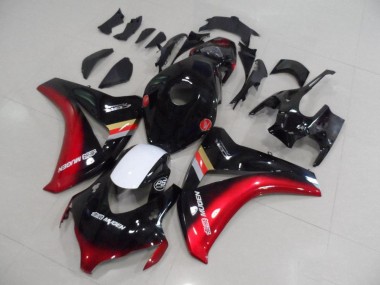 2008-2011 Black Red Mugen Honda CBR1000RR Bike Fairing Kit UK