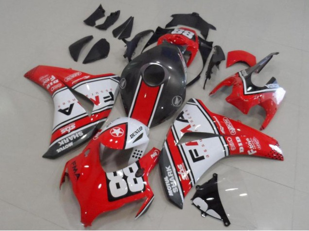 2008-2011 Orange Fiamm 88 Honda CBR1000RR Motorcycle Fairings Kit UK 2008-2011 Orange Fiamm 88 Honda CBR1000RR Motorcycle Fairings Kit UK