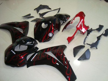 2008-2011 Red Flame Race Honda CBR1000RR Motorcycle Fairing Kit UK