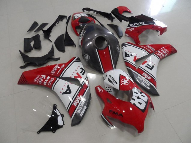 2008-2011 Red and Grey Fma Honda CBR1000RR Motorbike Fairing UK 2008-2011 Red and Grey Fma Honda CBR1000RR Motorbike Fairing UK