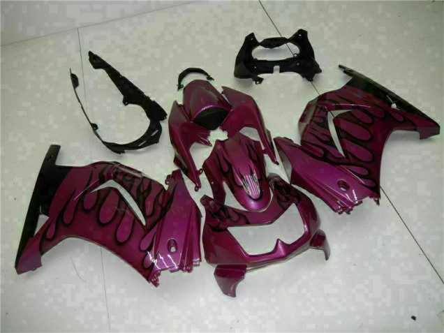 2008-2012 Purple Kawasaki EX250 Motorbike Fairing Kits UK