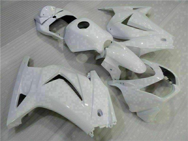 2008-2012 White Kawasaki EX250 Motorcycle Replacement Fairings UK 2008-2012 White Kawasaki EX250 Motorcycle Replacement Fairings UK