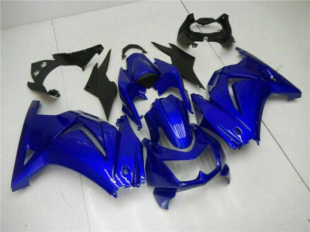 2008-2012 Glossy Blue Kawasaki EX250 Motorcycle Fairings Kit UK