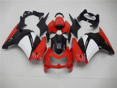 2008-2012 Red Black White Kawasaki EX250 Motorcycle Fairings UK