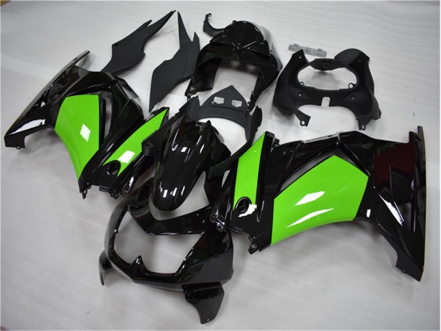 2008-2012 Black Green Kawasaki EX250 Motorcycle Fairing UK 2008-2012 Black Green Kawasaki EX250 Motorcycle Fairing UK