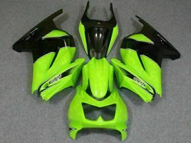 2008-2012 Green Black Ninja Kawasaki EX250 Motor Bike Fairings UK