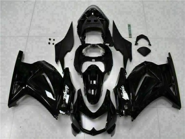 2008-2012 Black Ninja Kawasaki EX250 Bike Fairing Kit UK