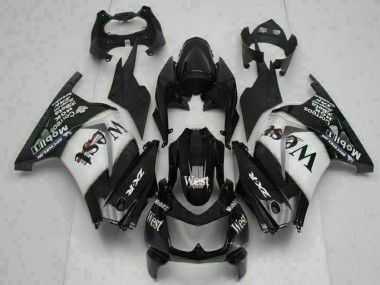 2008-2012 Black West Kawasaki EX250 Motorcycle Fairings Kits UK