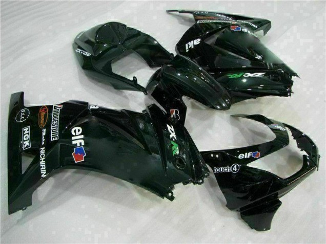 2008-2012 Black Kawasaki EX250 Bike Fairings UK