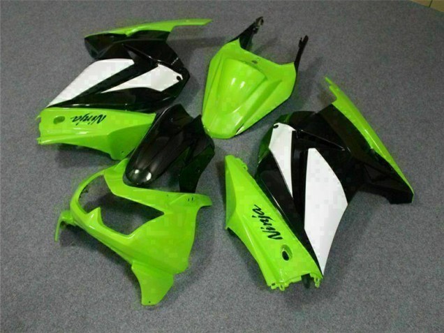 2008-2012 Green Black Ninja Kawasaki EX250 Replacement Motorcycle Fairings UK 2008-2012 Green Black Ninja Kawasaki EX250 Replacement Motorcycle Fairings UK