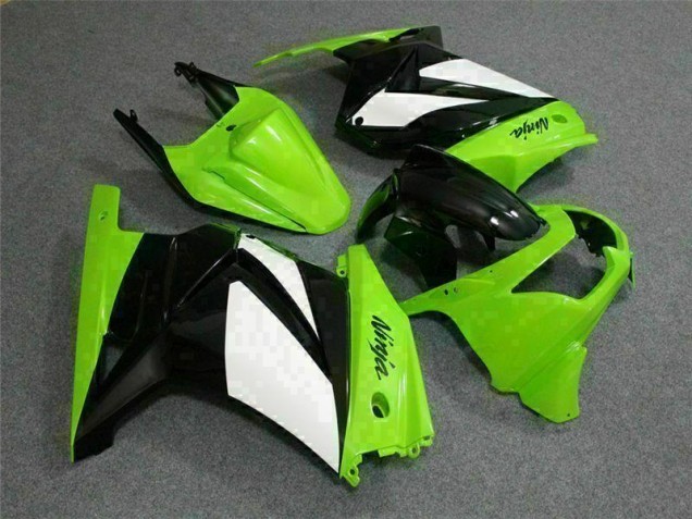 2008-2012 Green Black Ninja Kawasaki EX250 Replacement Motorcycle Fairings UK 2008-2012 Green Black Ninja Kawasaki EX250 Replacement Motorcycle Fairings UK