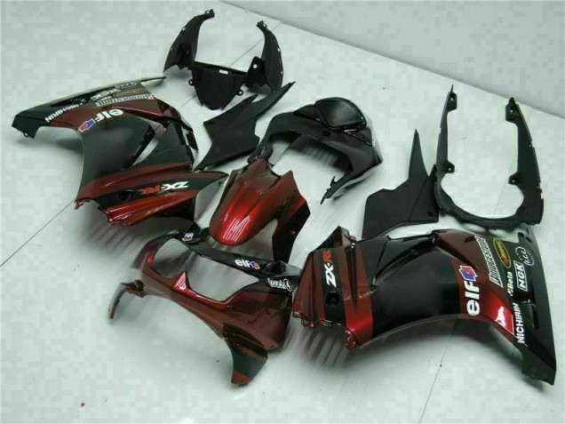 2008-2012 Black Kawasaki EX250 Bike Fairing Kit UK 2008-2012 Black Kawasaki EX250 Bike Fairing Kit UK